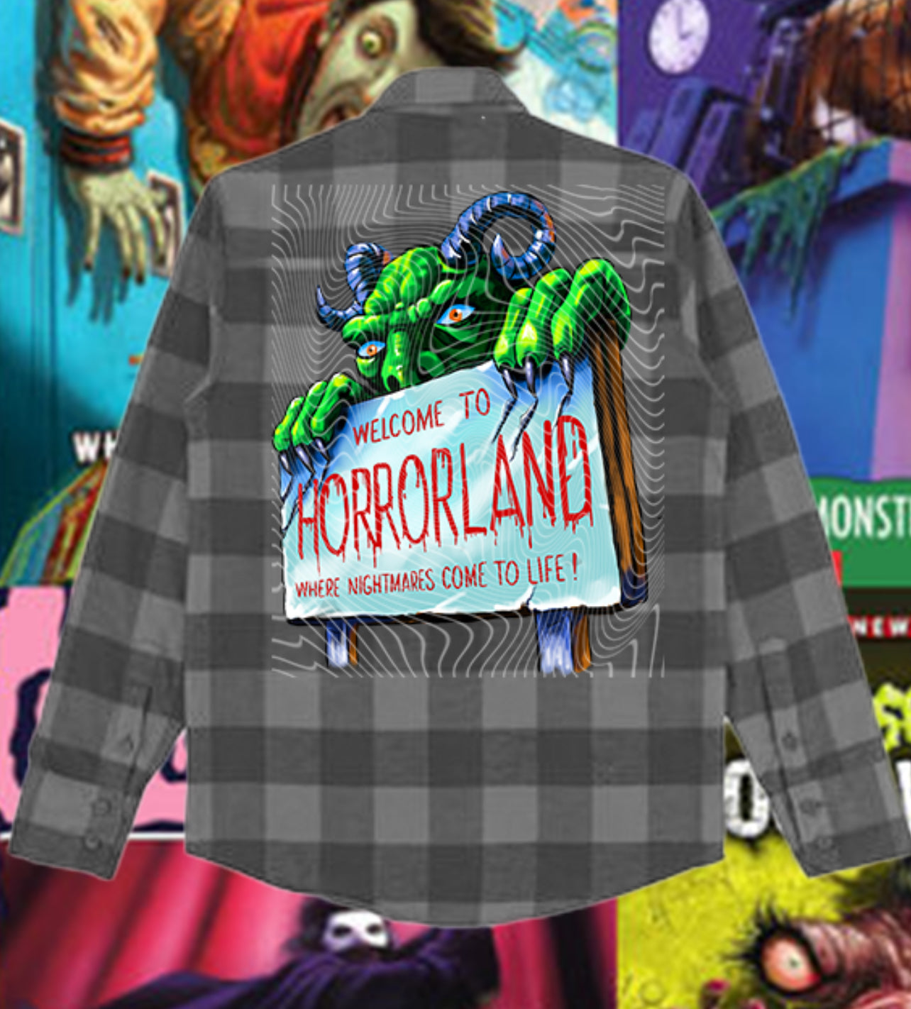 Welcome To Horrorwood (Flannel)