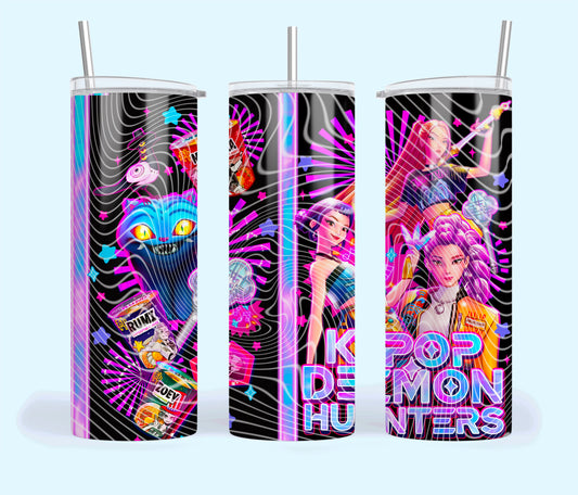 K-pop demon hunter tumbler